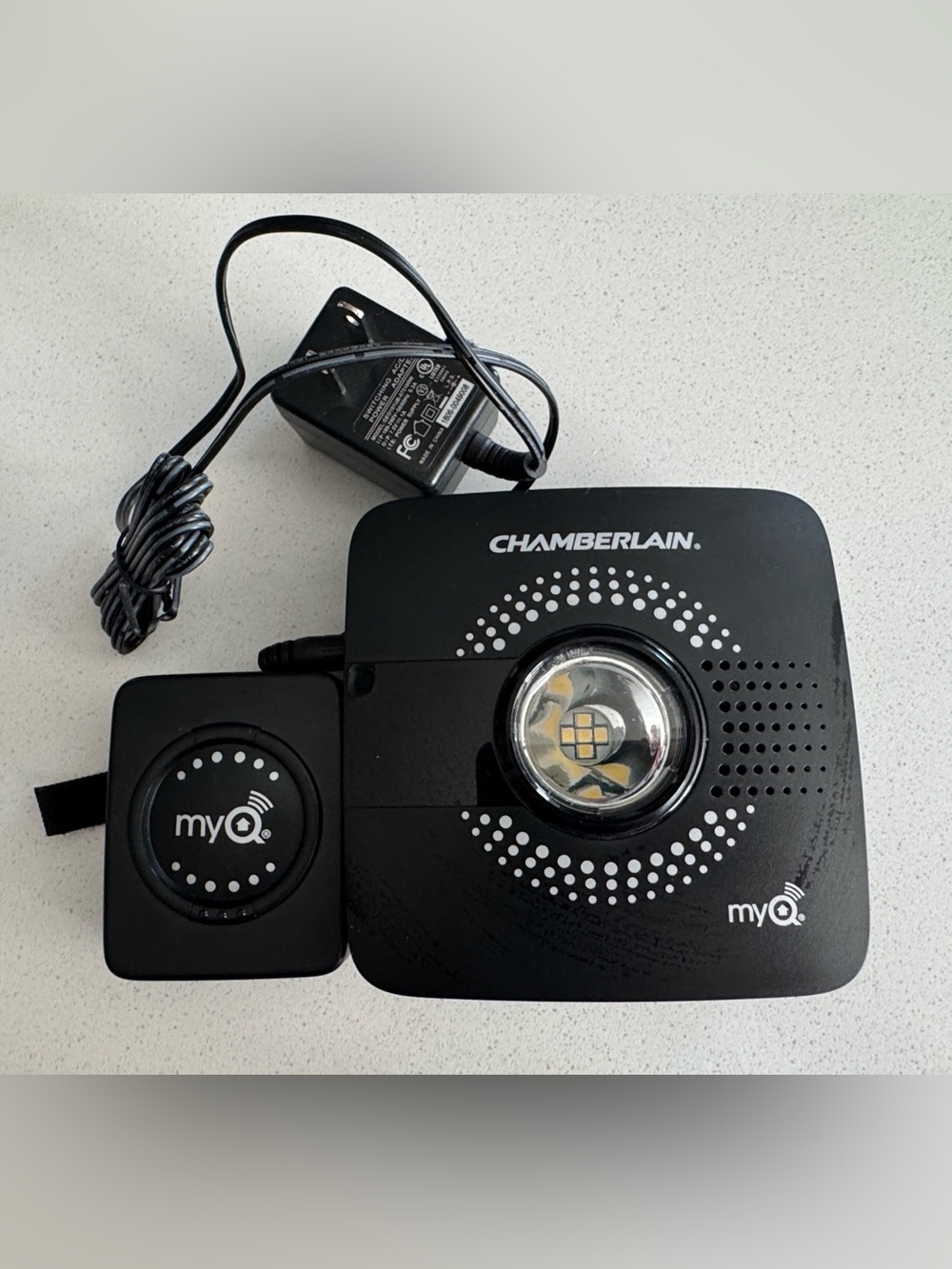 Chamberlain MyQ Garage Door Opener Wi‑Fi Accessory - Black - Like New